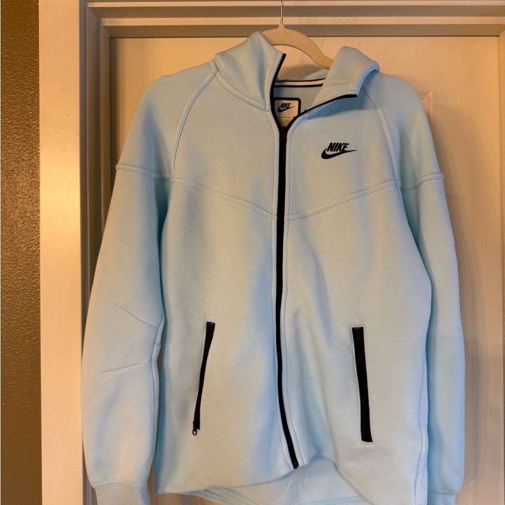 Nike Tech Sky Blue Jacket with Hood